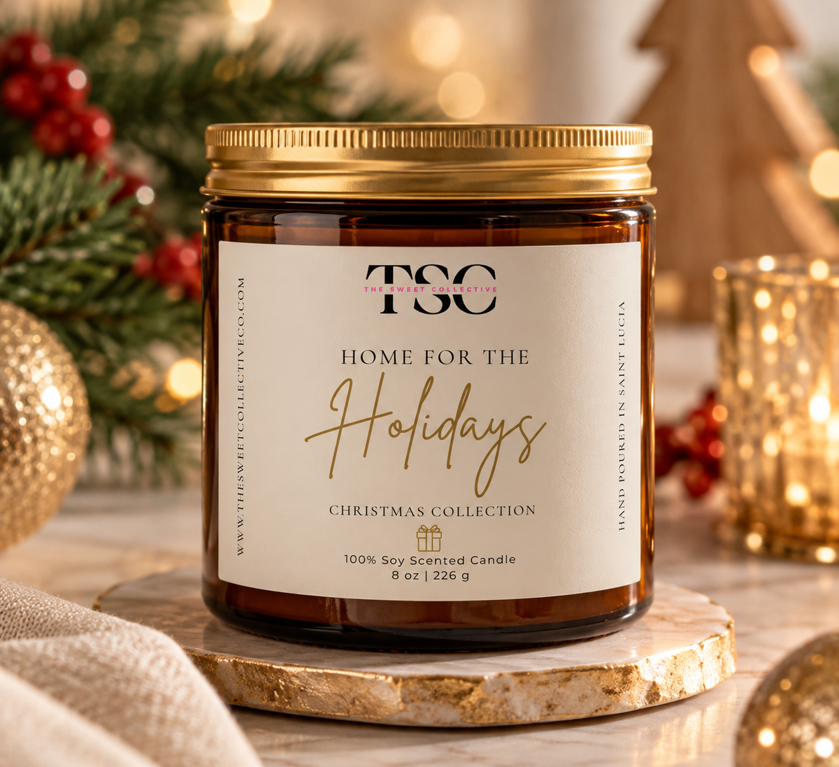 Holiday Collection candles